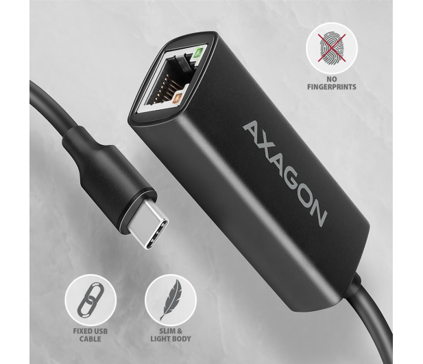 Axagon ADE-ARC USB-C gigabit ethernet adapter - 1485404 - zdjęcie 4
